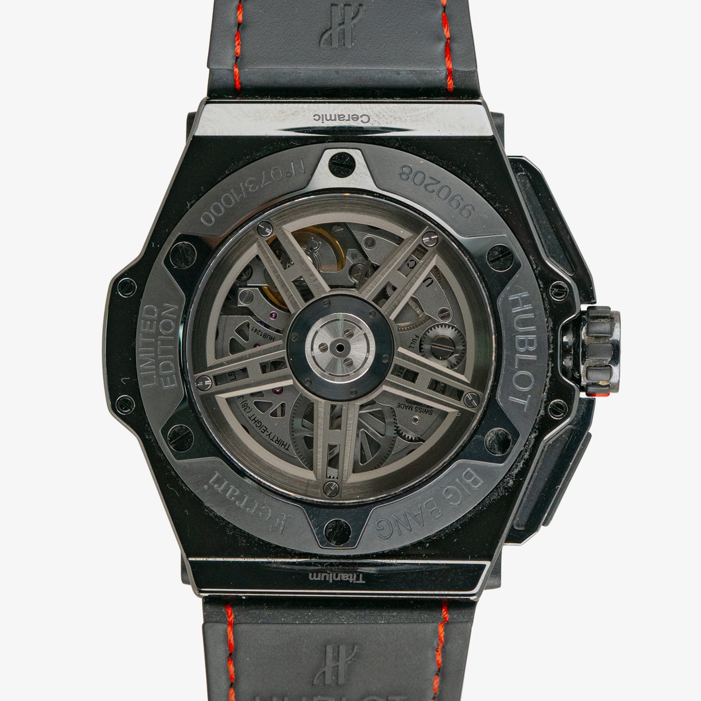 Hublot Big Bang Ferrari Unico Black Ceramic Skeleton 45mm