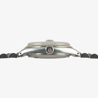 Rolex Datejust 1601 Silver Dial Fluted Bezel 36mm