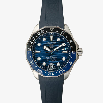 TAG Heuer Aquaracer Professional 300 GMT Blue Dial 42mm