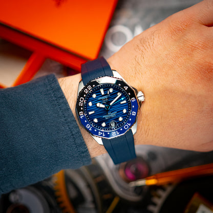TAG Heuer Aquaracer Professional 300 GMT Blue Dial 42mm