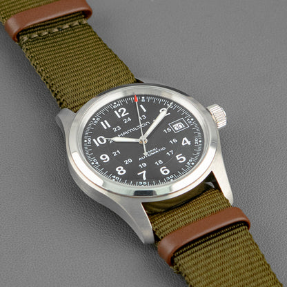 Hamilton Khaki Field Automatic Date Black Dial 38mm