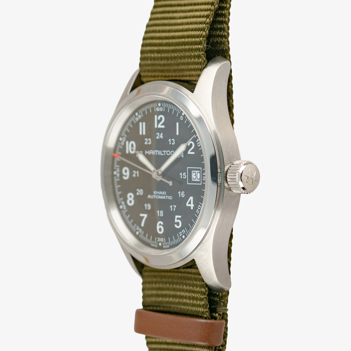 Hamilton Khaki Field Automatic Date Black Dial 38mm