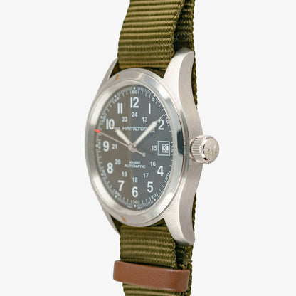 Hamilton Khaki Field Automatic Date Black Dial 38mm