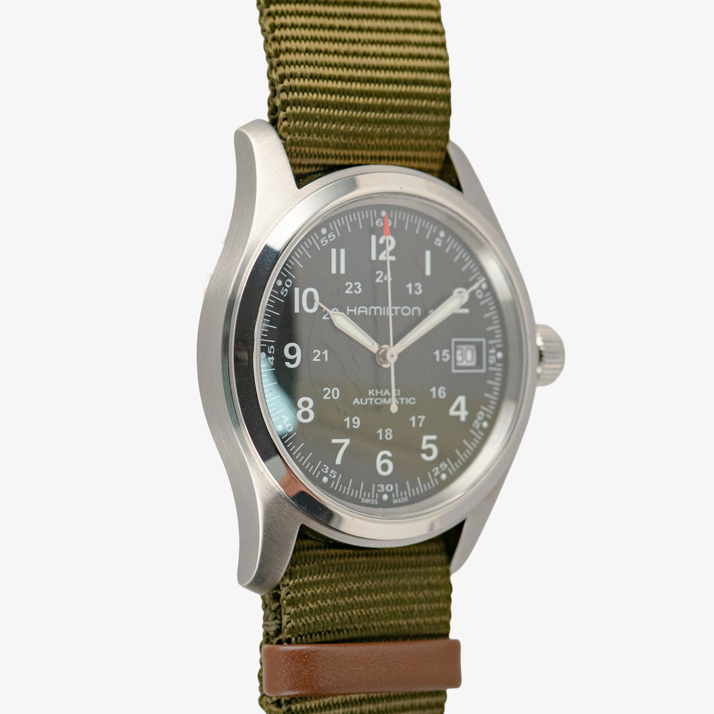 Hamilton Khaki Field Automatic Date Black Dial 38mm