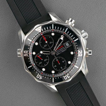 Omega Seamaster Diver 300M Chronograph Black Dial 41.5mm