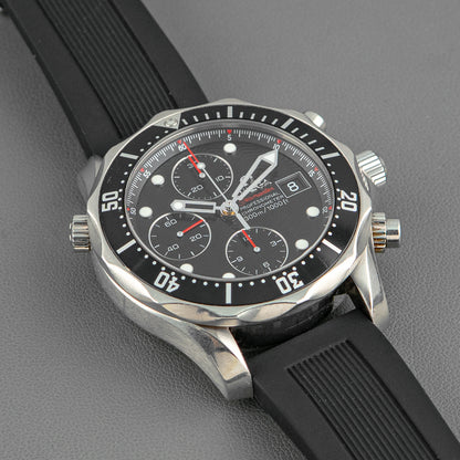 Omega Seamaster Diver 300M Chronograph Black Dial 41.5mm