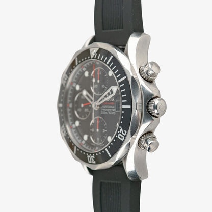 Omega Seamaster Diver 300M Chronograph Black Dial 41.5mm