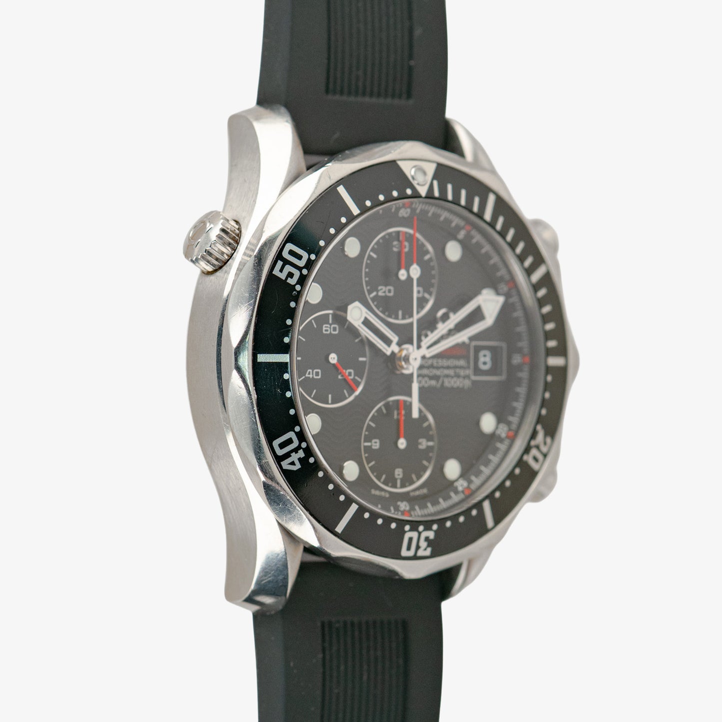 Omega Seamaster Diver 300M Chronograph Black Dial 41.5mm