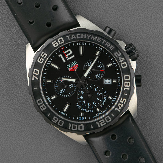 TAG Heuer Formula 1 Chronograph Black Dial 43mm