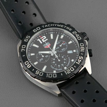 TAG Heuer Formula 1 Chronograph Black Dial 43mm