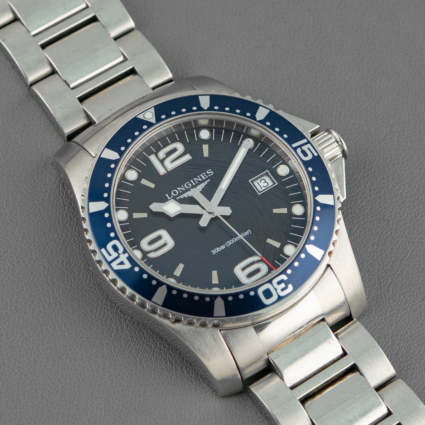 Longines HydroConquest Quartz Blue Dial 41mm
