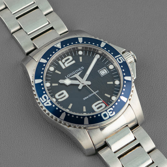 Longines HydroConquest Quartz Blue Dial 41mm