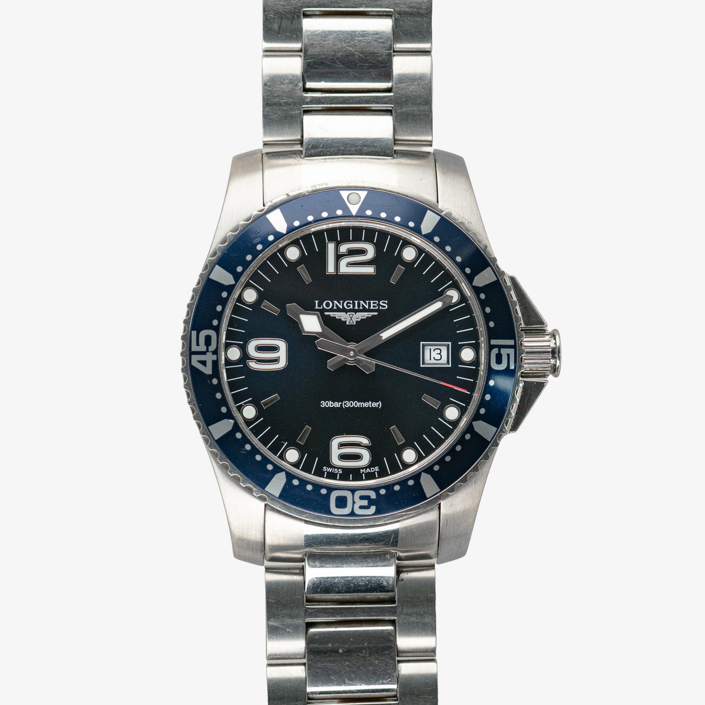 Longines HydroConquest Quartz Blue Dial 41mm