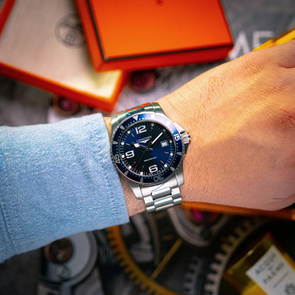 Longines HydroConquest Quartz Blue Dial 41mm