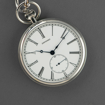 Longines Heritage Lépine 180th Anniversary White Dial 56mm