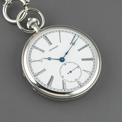 Longines Heritage Lépine 180th Anniversary White Dial 56mm