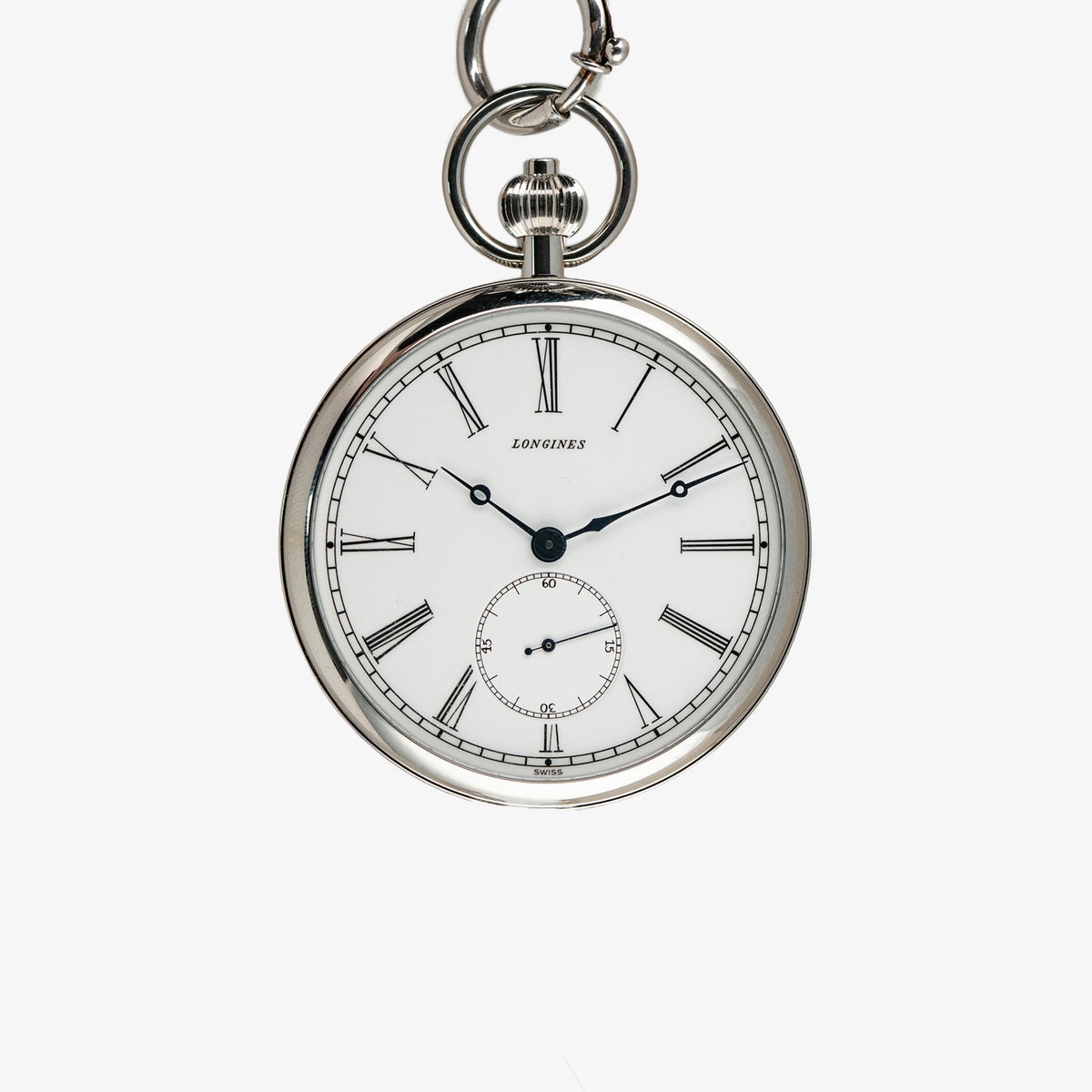 Longines Heritage Lépine 180th Anniversary White Dial 56mm