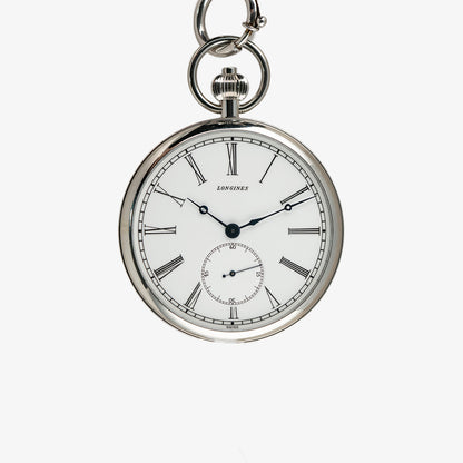 Longines Heritage Lépine 180th Anniversary White Dial 56mm