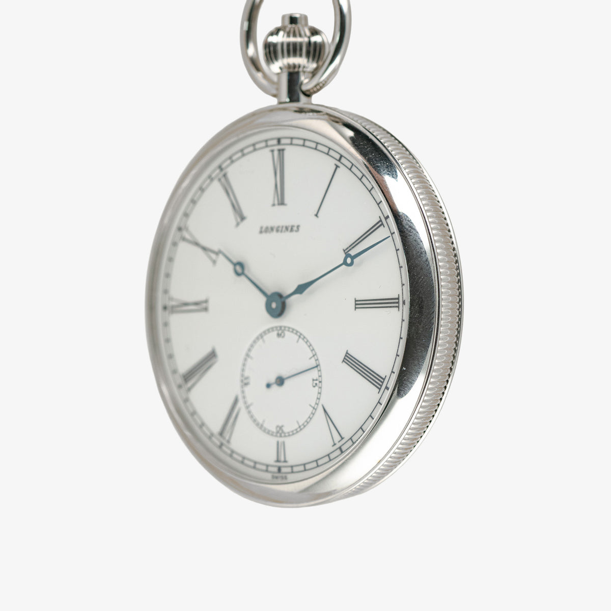Longines Heritage Lépine 180th Anniversary White Dial 56mm