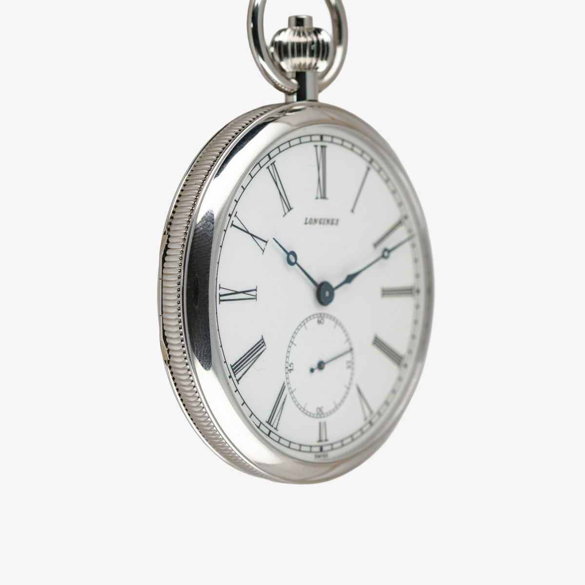 Longines Heritage Lépine 180th Anniversary White Dial 56mm