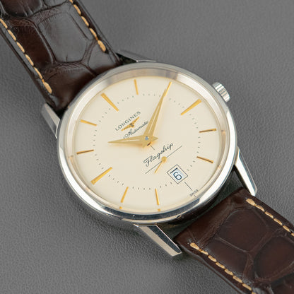 Longines Flagship Heritage Automatic Beige Dial 38.5mm