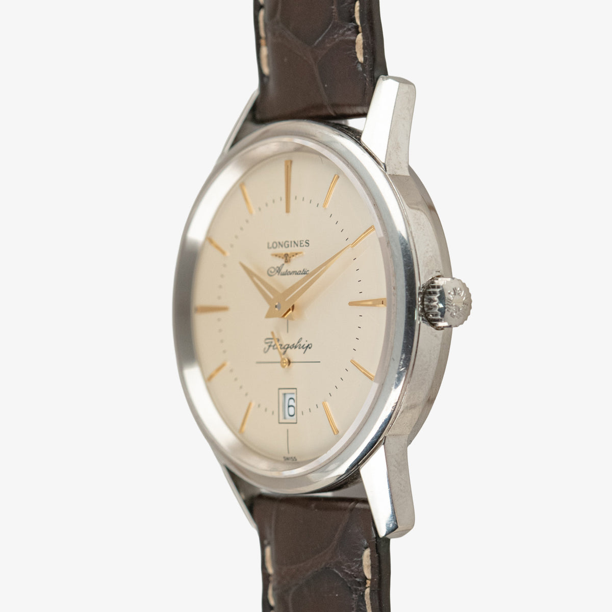 Longines Flagship Heritage Automatic Beige Dial 38.5mm