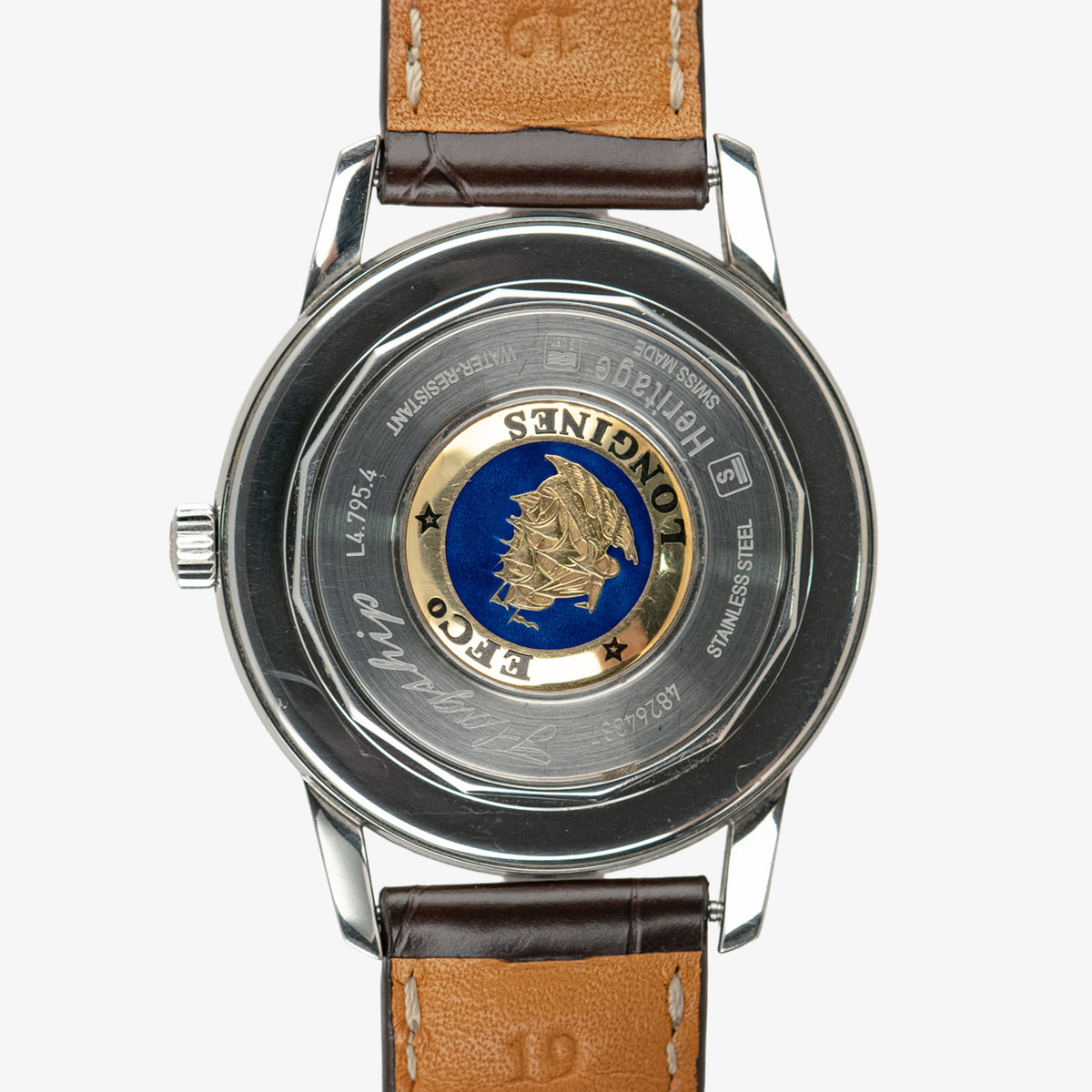Longines Flagship Heritage Automatic Beige Dial 38.5mm