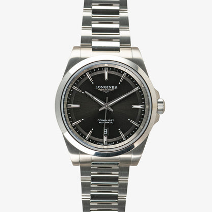 Longines Conquest Automatic Black Dial 41mm