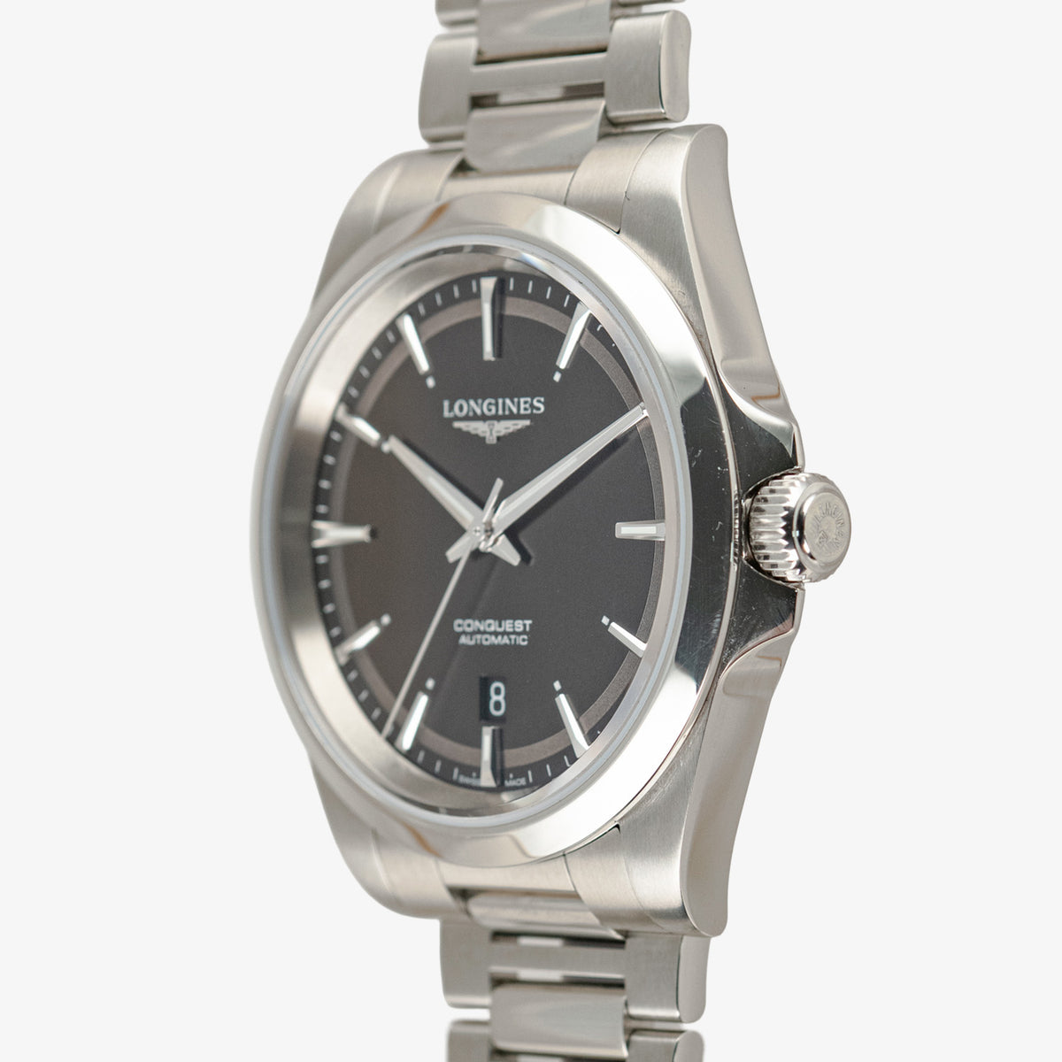 Longines Conquest Automatic Black Dial 41mm