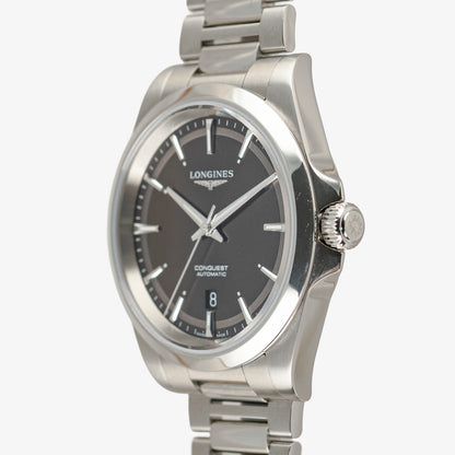 Longines Conquest Automatic Black Dial 41mm
