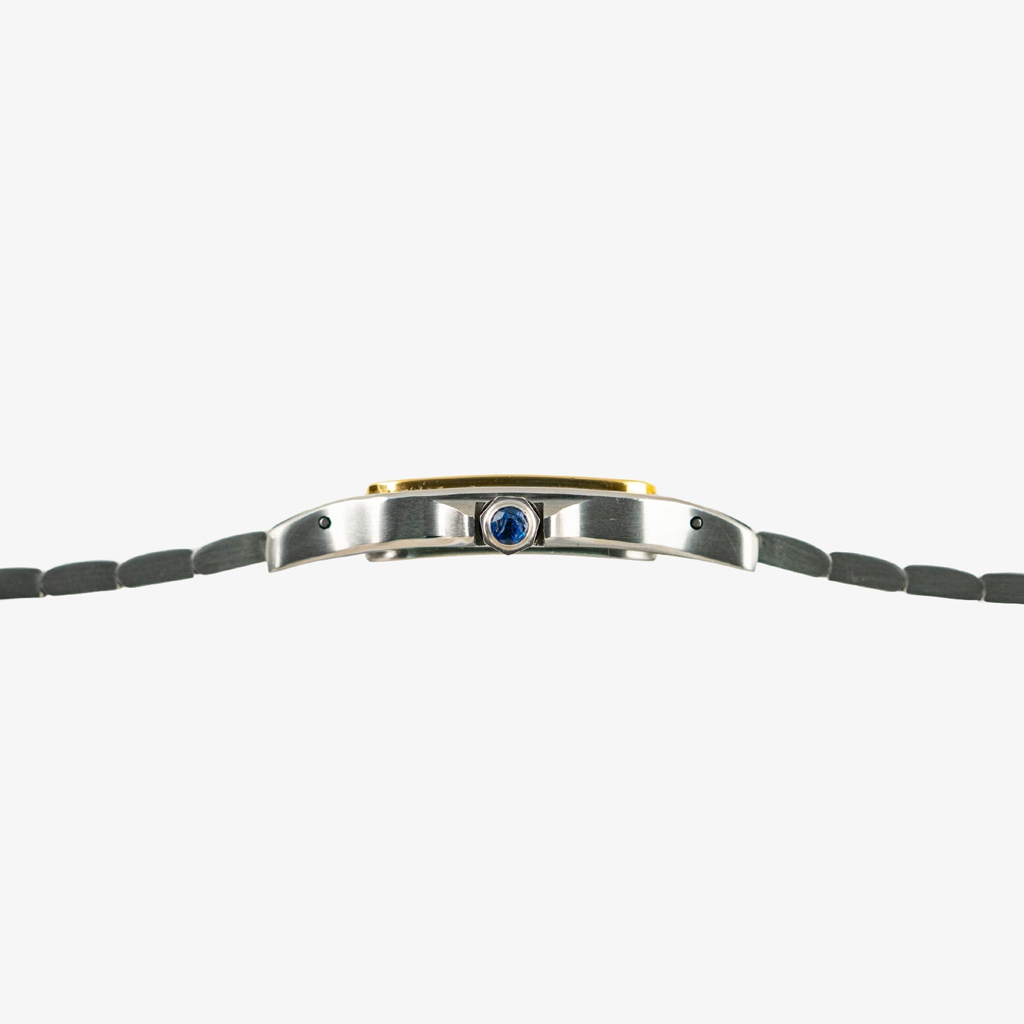 Cartier Santos Galbée 1566 Two-Tone Date 29mm