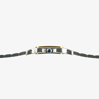Cartier Santos Galbée 1566 Two-Tone Date 29mm