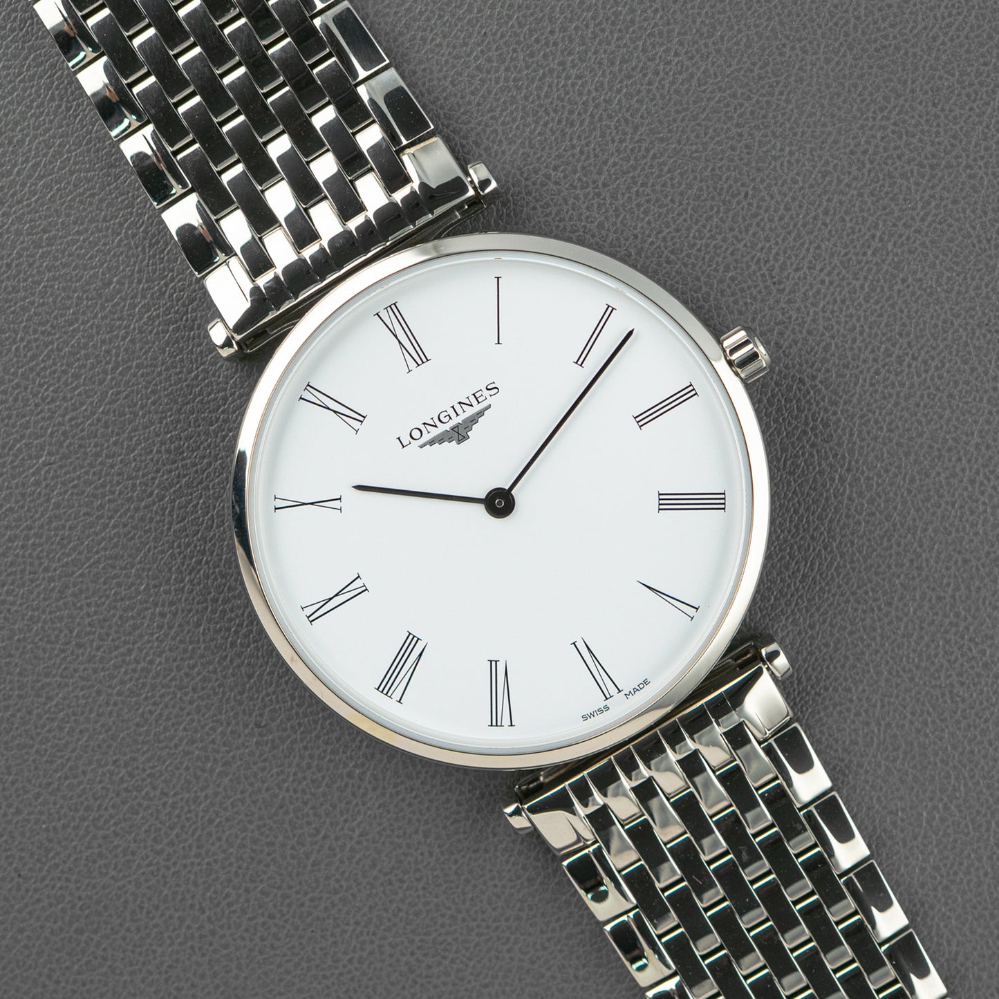 Longines La Grande Classique White Roman Dial 38mm