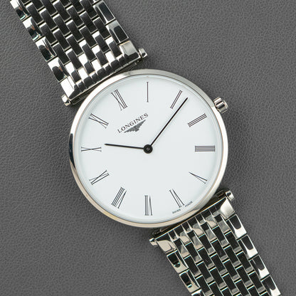Longines La Grande Classique White Roman Dial 38mm