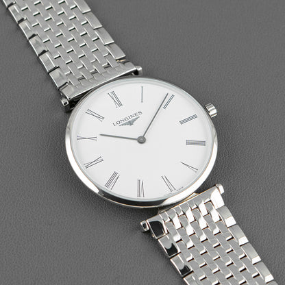 Longines La Grande Classique White Roman Dial 38mm