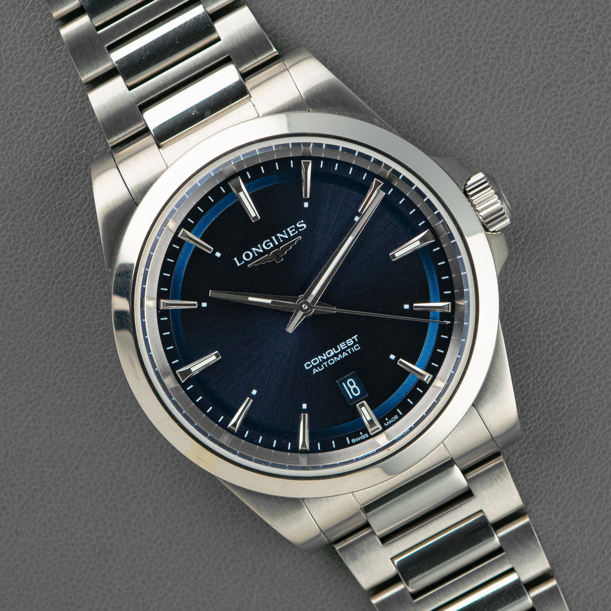 Longines Conquest Automatic Blue Dial 41mm