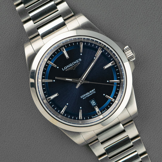 Longines Conquest Automatic Blue Dial 41mm