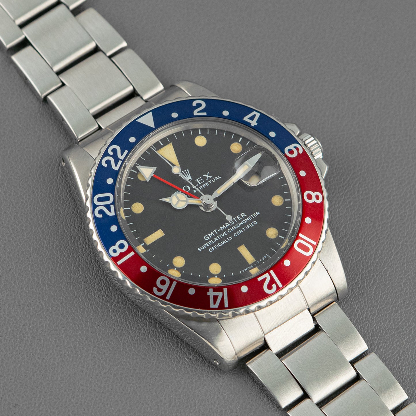 Rolex GMT-Master 1675 Pepsi Bezel Vintage 40mm