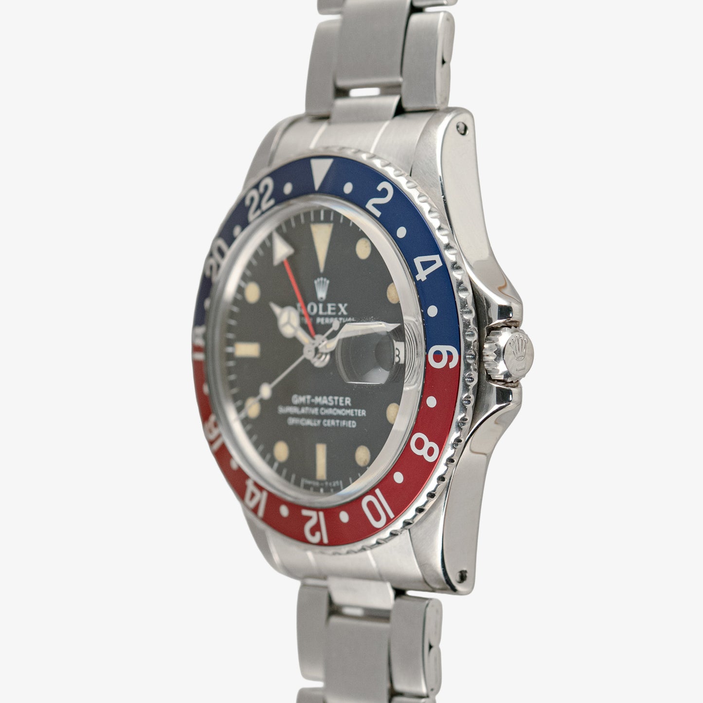 Rolex GMT-Master 1675 Pepsi Bezel Vintage 40mm