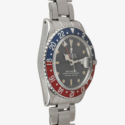 Rolex GMT-Master 1675 Pepsi Bezel Vintage 40mm