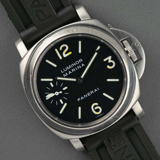 Panerai Luminor Marina Logo PAM0005 Black Dial 44mm
