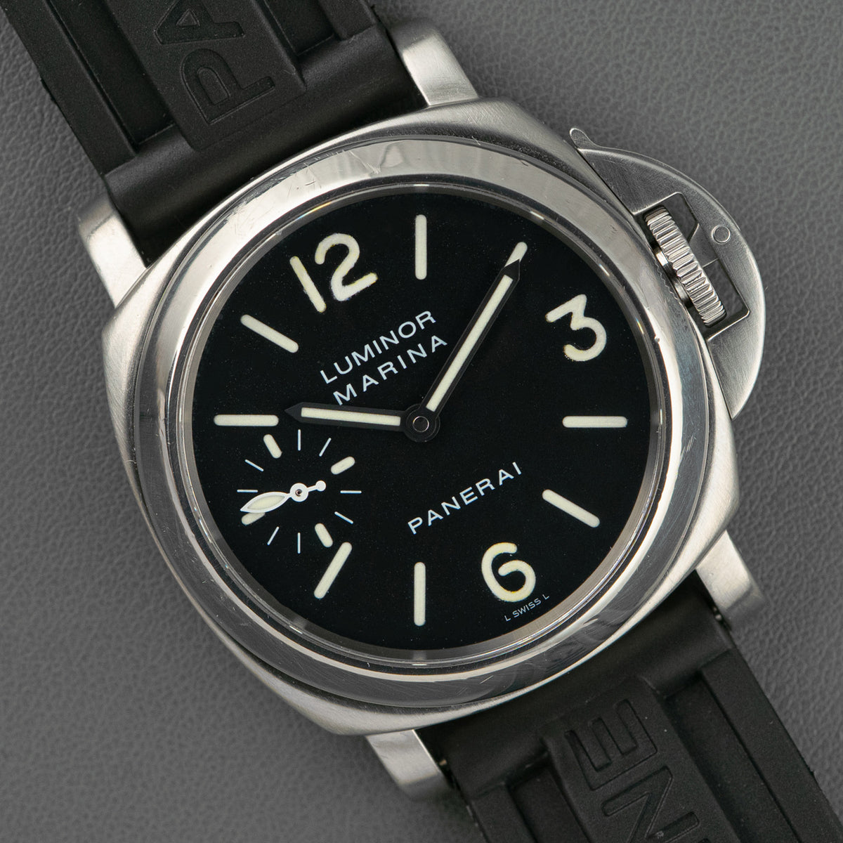 Panerai Luminor Marina Logo PAM0005 Black Dial 44mm