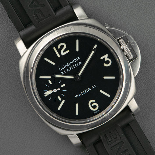 Panerai Luminor Marina Logo PAM0005 Black Dial 44mm