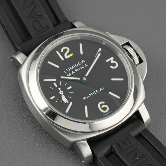Panerai Luminor Marina Logo PAM0005 Black Dial 44mm