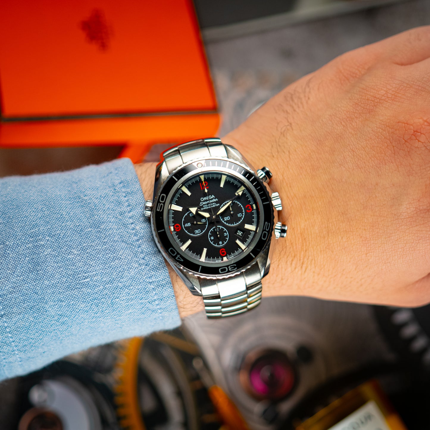 Omega Seamaster Planet Ocean 600M Chronograph 45.5mm
