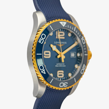 Longines HydroConquest Ceramic Two-Tone Blue Dial 43mm