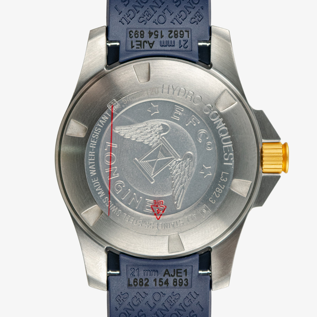 Longines HydroConquest Ceramic Two-Tone Blue Dial 43mm