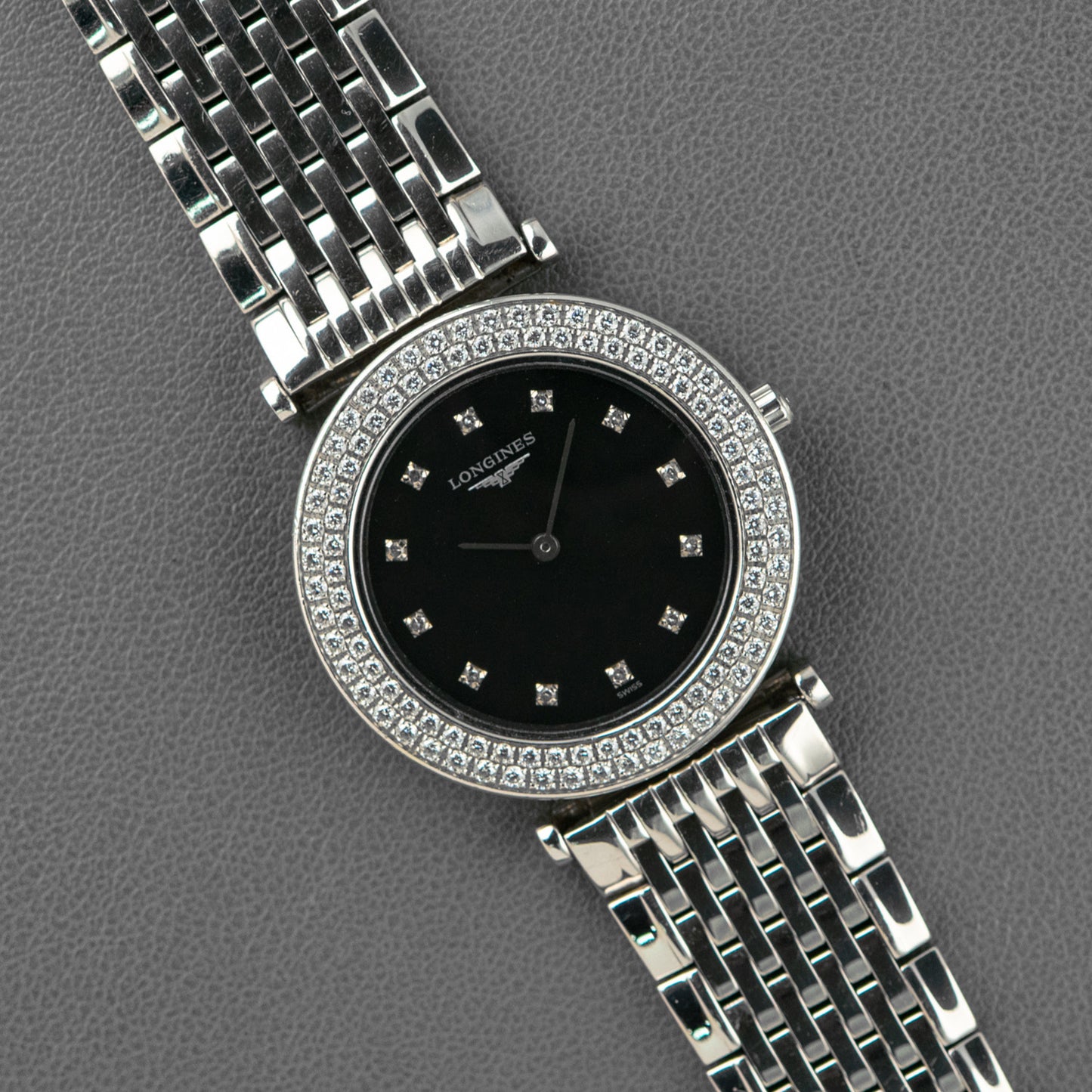 Longines La Grande Classique Black Diamond Dial 29mm