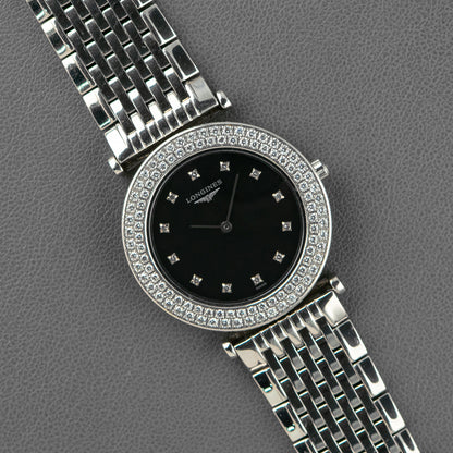 Longines La Grande Classique Black Diamond Dial 29mm