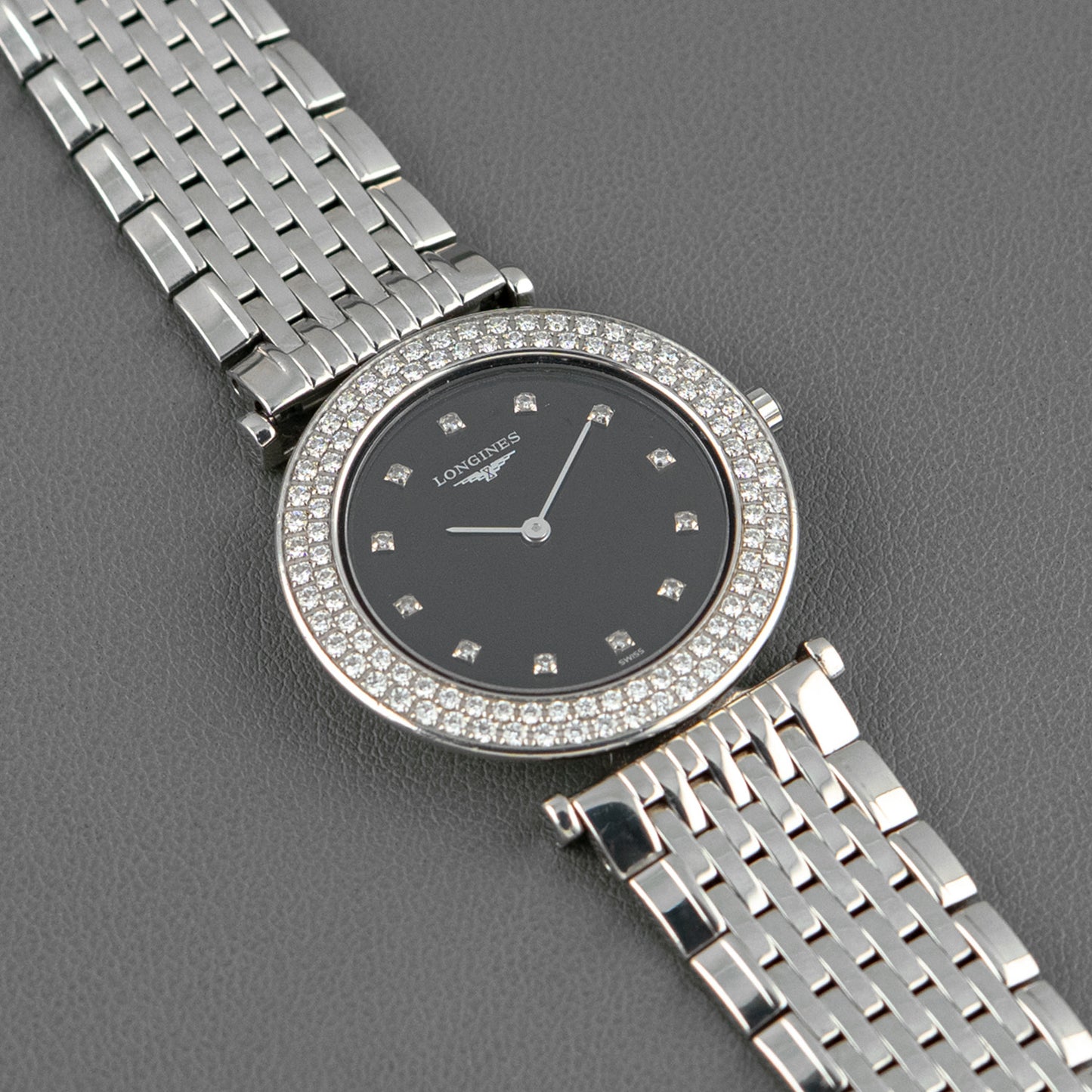 Longines La Grande Classique Black Diamond Dial 29mm